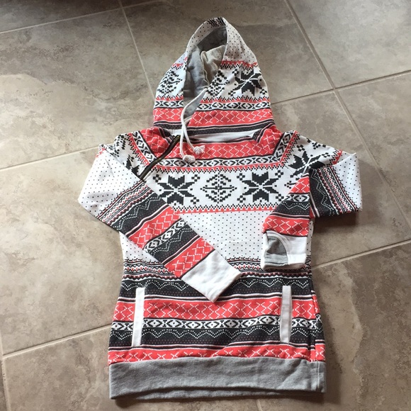 ampersand double hoodie